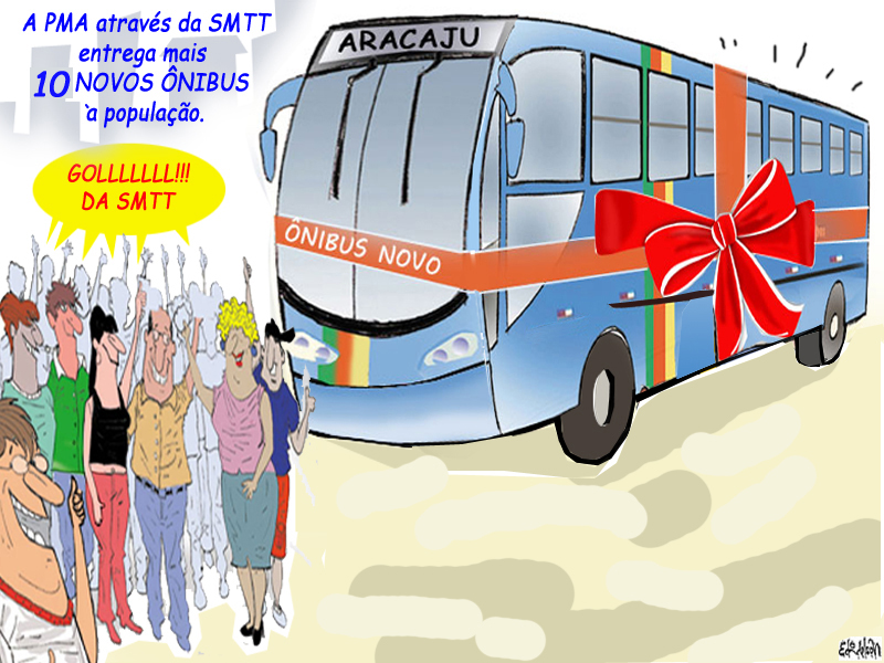 Aracaju recebe 10 ônibus novos. - SMTT Aracaju